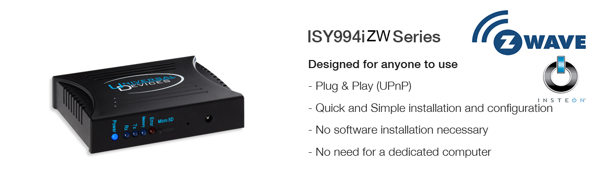 ISY994iZw Series