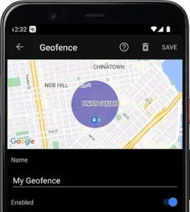 GeoFence: Let Your Home Know Where You Are!